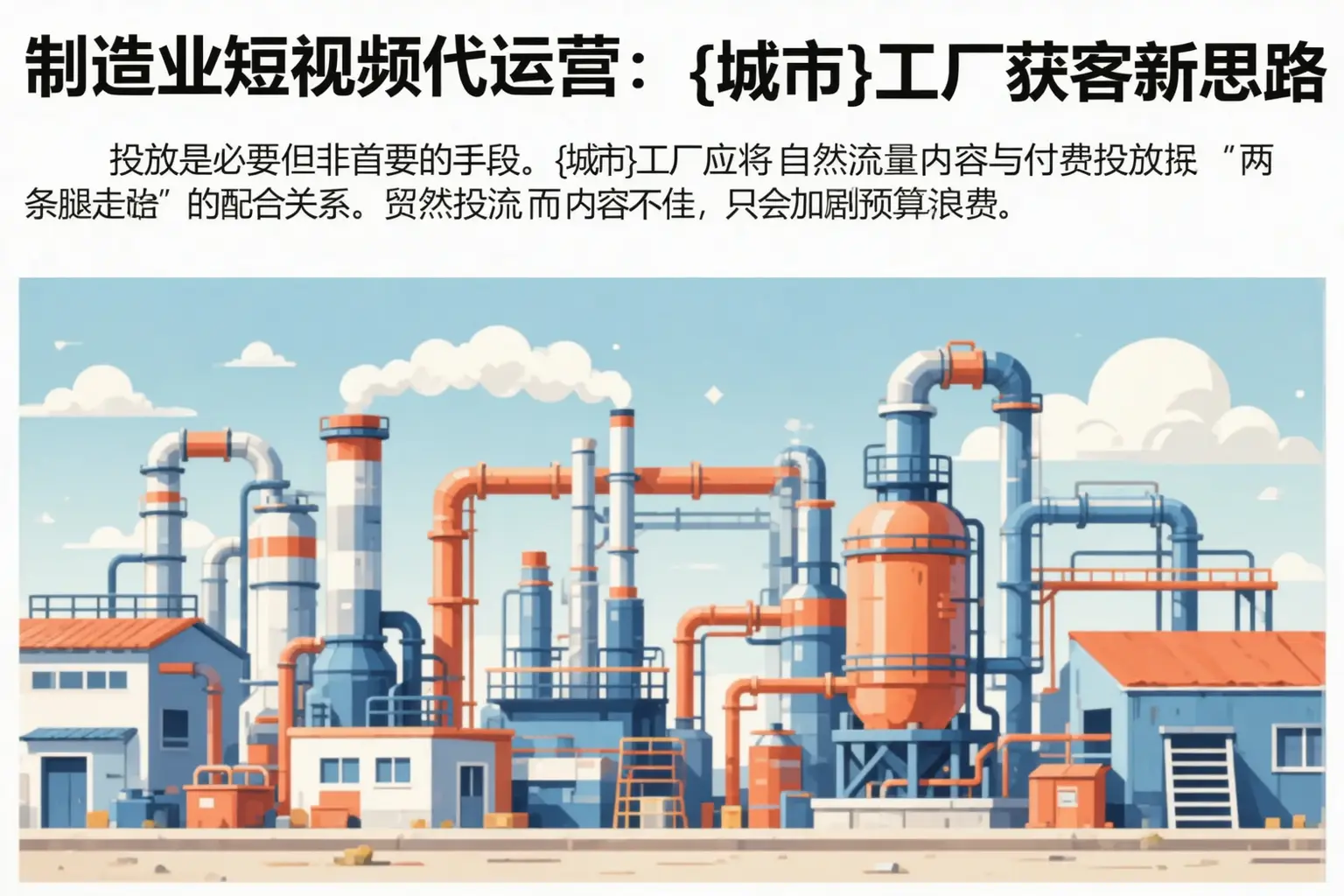 制造业短视频代运营：揭阳工厂获客新思路