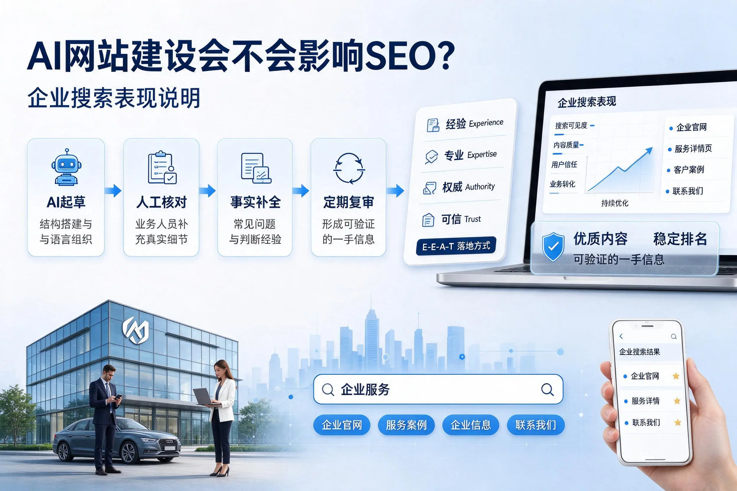 AI网站建设会不会影响SEO?揭阳企业搜索表现说明
