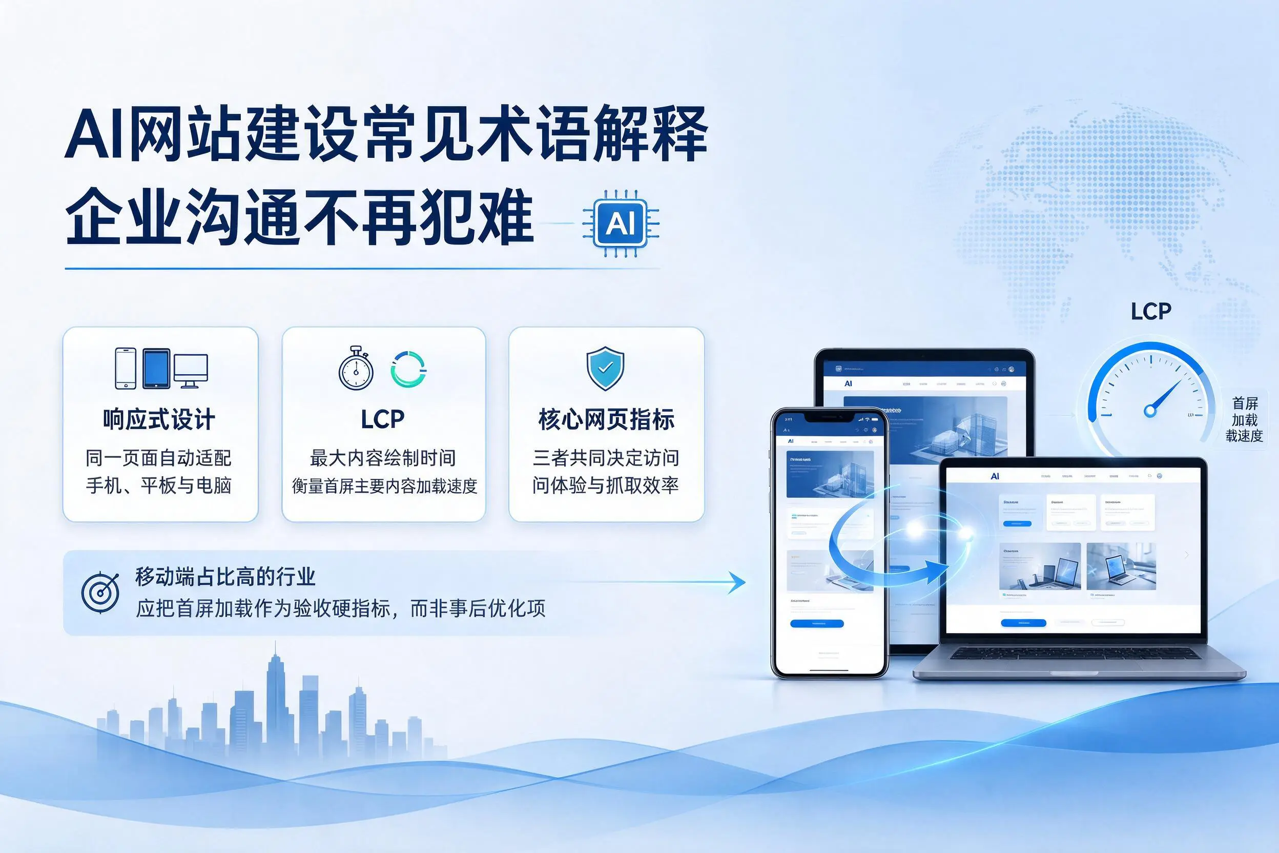 AI网站建设常见术语解释，揭阳企业沟通不再犯难