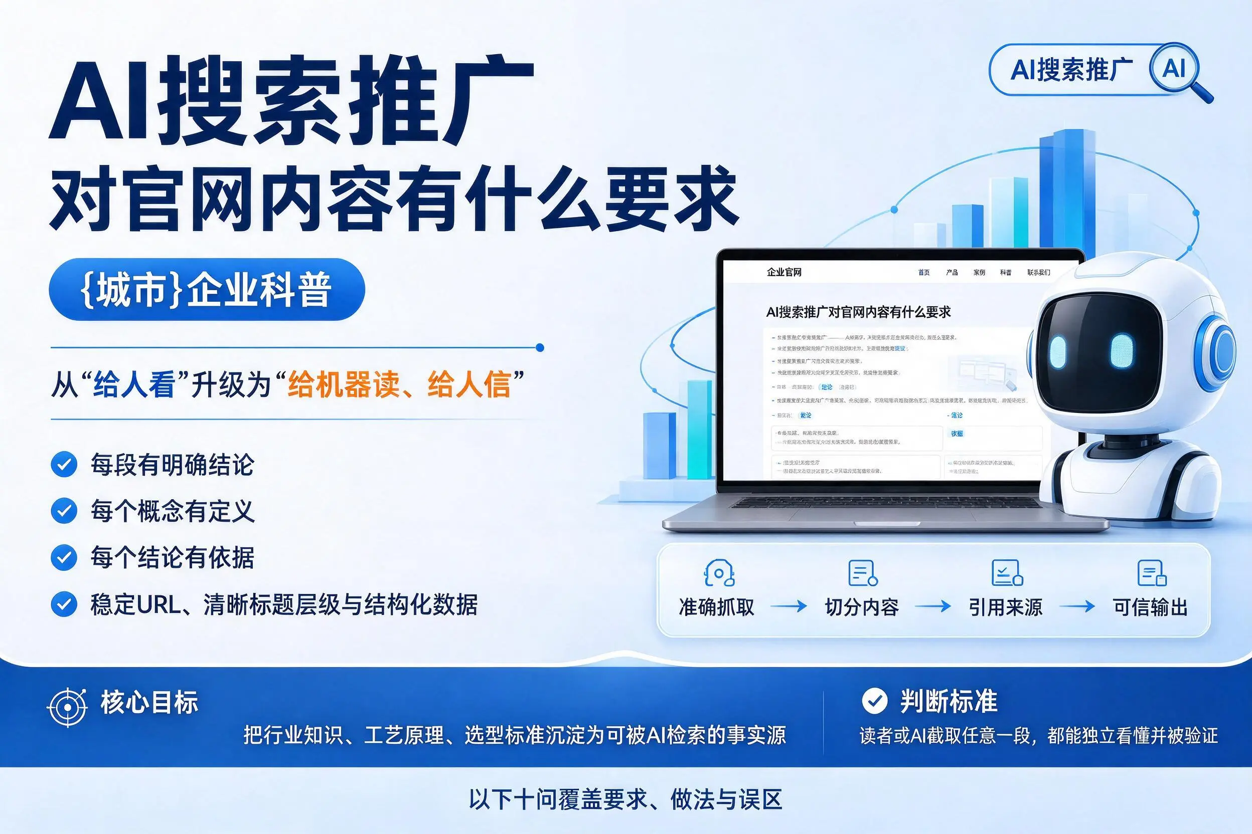 AI搜索推广对官网内容有什么要求，揭阳企业科普